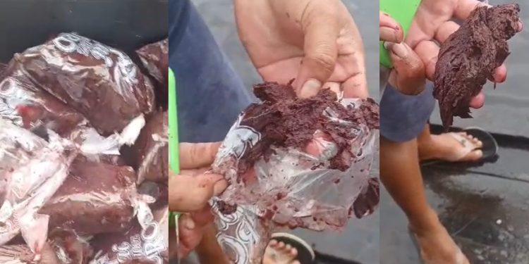 Vídeo: homem compra açaí misturado com papel no Centro de Manaus: ‘alerta às pessoas’