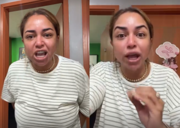 Magrinha Ellen ch0ra e revela que cansou de levar chifr3 do ex-marido: ‘Leva pra tua casa’; vídeo