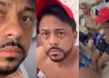 Vídeo: chefe do Comand0 Vermelh0, vulgo “Boré” é pres0 tomando sol na praia