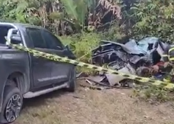 Vídeo: Um homem m0rr3 e outros ficam f3rid0s em c0lisão de carros na BR-174