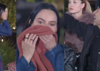 Vídeo: Peão surt@, joga água na amazonense Tàmires Assis em A Fazenda e público pede expulsão