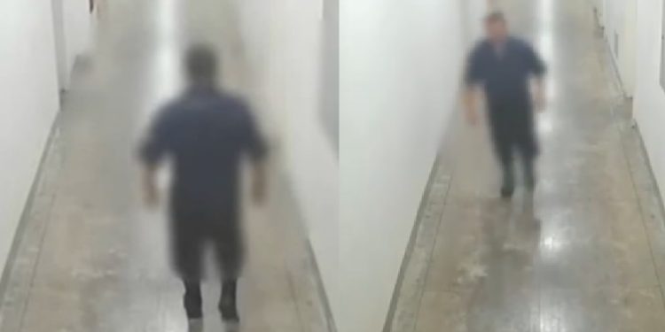 Vídeo: vigilante comete estupr0 no hospital e volta para perguntar se ela está bem