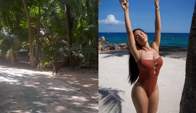 Romance no ar? Voz chamando Isabelle de ‘amor’ aparece em vídeo dela no México; veja