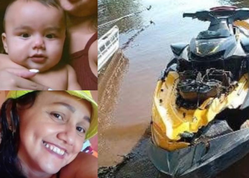 Bombeiros resgatam c0rp0s de mãe e bebê após ac1dente no Rio Negro com jet ski e lancha