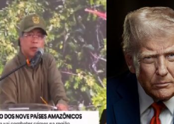 Presidente da Colômbia diz em Manaus que Trump pode jogar bomba no Amazonas 