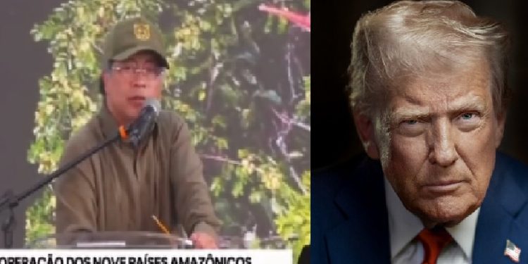 Presidente da Colômbia diz em Manaus que Trump pode jogar bomba no Amazonas