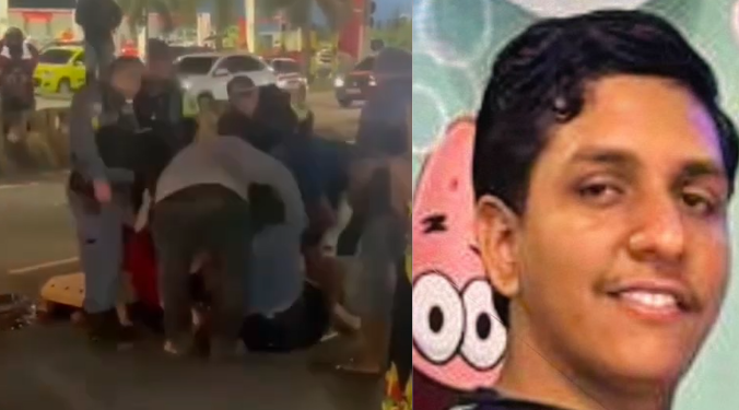 Vídeo: Mãe desmai1a ao ver que filho p3rdeu a vida em ac1dente fatal de moto em Manaus