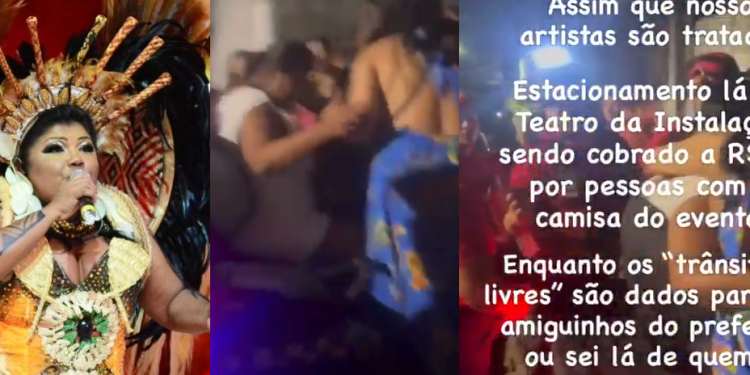 Vídeo: Márcia Siqueira passa mal no #SouManaus e evento termina com críticas pela falta de estrutura