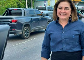 Viralizou: vídeo da Professora Maria do Carmo sobre trânsito de Manaus alcança quase 100 mil visualizações em 24 horas e repercute entre manauaras