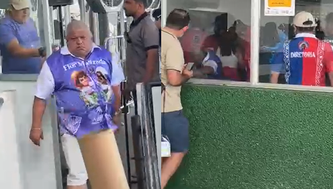 Sem aceitar derr0ta, presidente da Flor Matizada qu3bra troféu após resultado do Festival de Cirandas de Manacapuru