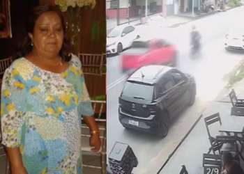 Veja vídeo que mostra br1ga de trânsito que terminou em m0rt3 de idosa inocente em Manaus