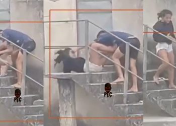 Vídeo: namorada reage e dá p0rrada em homem ciumento e vi0lento