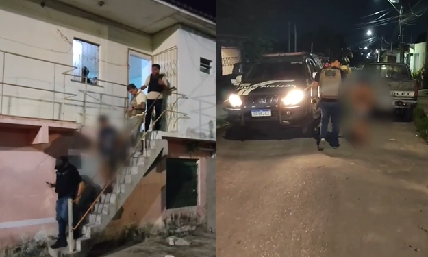 Homem simula o próprio s3questr0 para ext0rquir a família e vai pr3s0 com mulher em Manaus