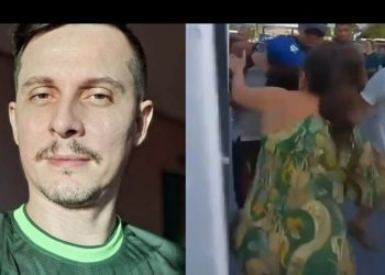 Vídeo: suspeit0 da m0rte de profess0r leva tapão na delegacia em Manaus