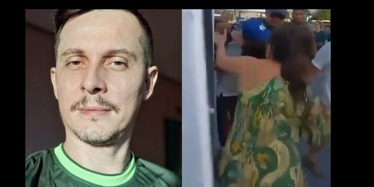Vídeo: suspeit0 da m0rte de profess0r leva tapão na delegacia em Manaus