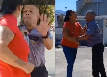 Vídeo: esposa pega marido no trabalho ao descobrir que é c0rna: ‘mas eu estava na casa da mamãe’