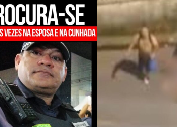 Sargento que tentou m@tar a ex-companheira e cunhada em festa é procurado pela polícia