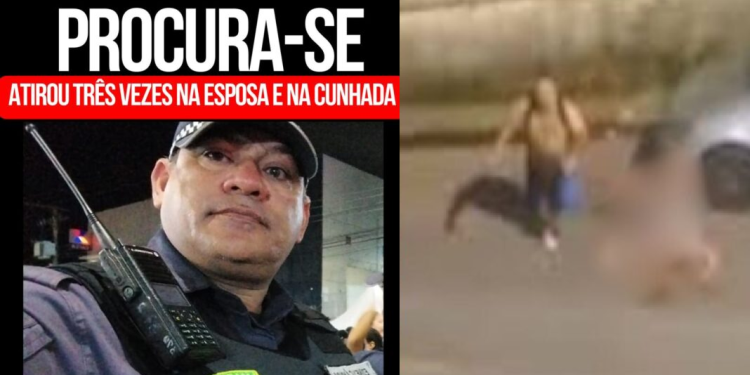 Sargento que tentou m@tar a ex-companheira e cunhada em festa é procurado pela polícia