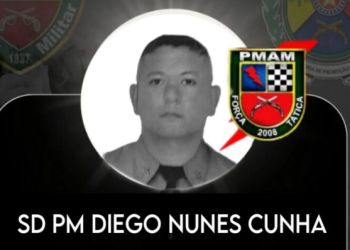 Soldado da PM m0rr3 durante partida de futebol entre colegas de farda em Manaus