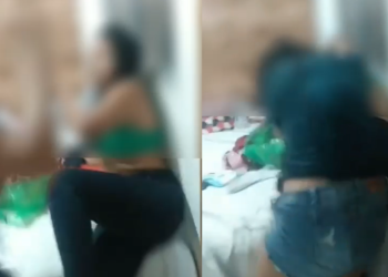Vídeo: Mulher arma c1lada e agr1d3 ‘amiga’ por suspeita de traição com seu marido