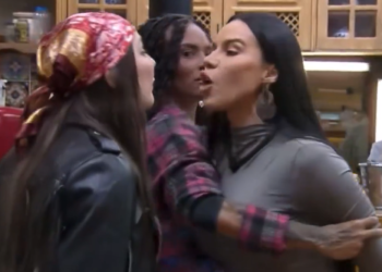 Tamires Assis leva internet à loucura ao br1gar com participante em A Fazenda: ‘L3sa, sua burr@’