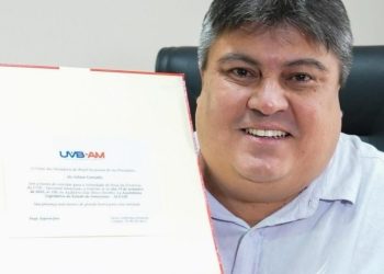 Presidente David Reis defende fortalecimento dos legislativos municipais com chegada da ‘União dos Vereadores do Brasil’ no AM
