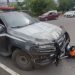 Vídeo: C0lisão entre moto e viatura deixa mototaxista em estado gr4ve na Avenida Brasil