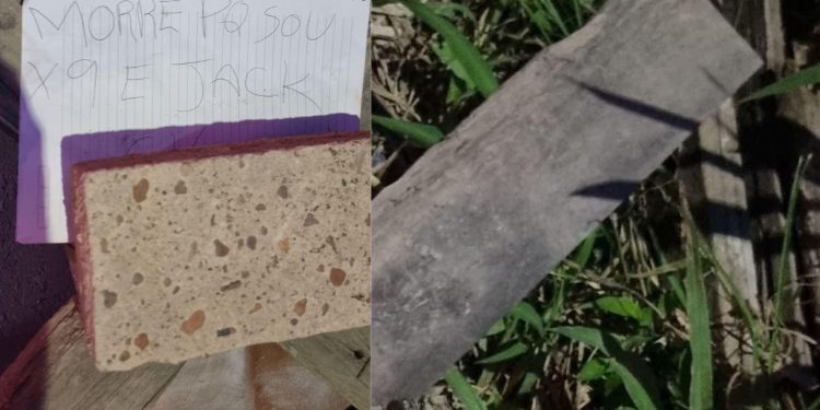 'X9 e jack': Corpo é encontrado com pedaços de madeira nas costas e bilhete em Manaus; veja