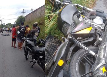 Homem m0rr3 após motociclista fazer ‘grau’ na contramão em Manaus