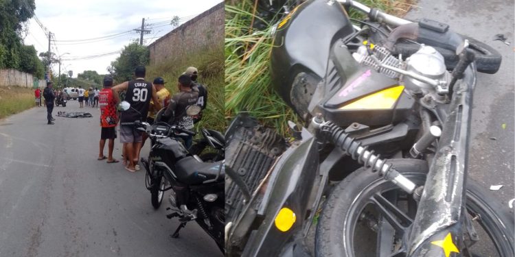 Homem m0rr3 após motociclista fazer ‘grau’ na contramão em Manaus