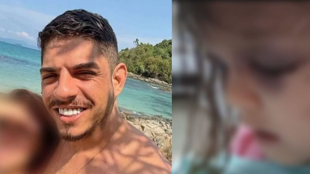 Vídeo mostra menina de 3 anos com o rosto roxo após ser esp4nc4da pelo padrasto