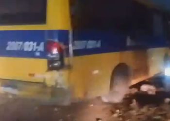 Vídeo: Segundo ac1dente com amarelinho é registrado na mesma avenida no Nova Cidade