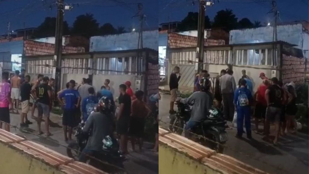 Veja: Acusado de efetuar disp4r0s no Monte das Oliveiras acaba agred1d0 por moradores