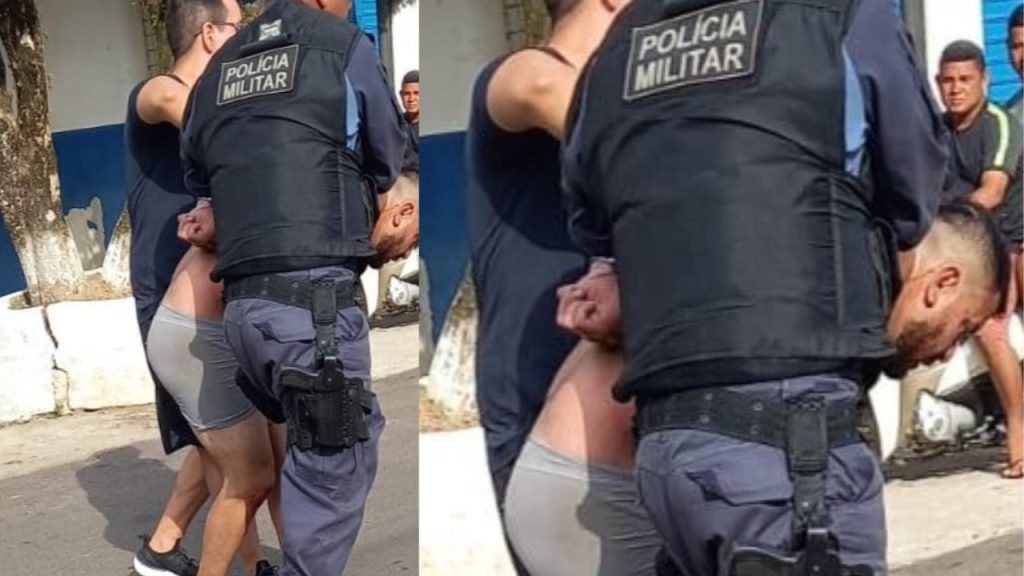 Em surto, homem tenta s0co em delegado e é contido pela polícia em Maués
