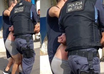 Em surto, homem tenta s0co em delegado e é contido pela polícia em Maués