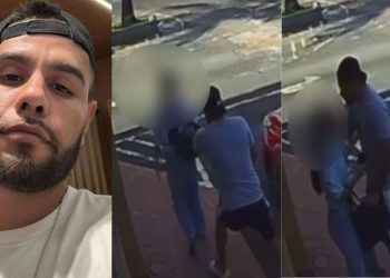 PC divulga vídeo que mostra homem agr3dind0 e sequ3str4nd0 a ex em Manaus