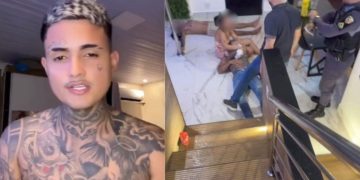 Influencer Junior Grau grava vídeo e se explica após confusã@ em m$tel de Manaus