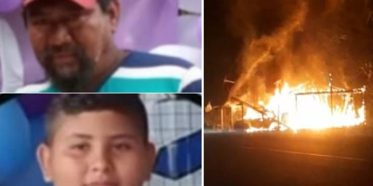 Avô e neto carbonizad0s em Manacapuru tentaram salvar um ao outro dentro de casa