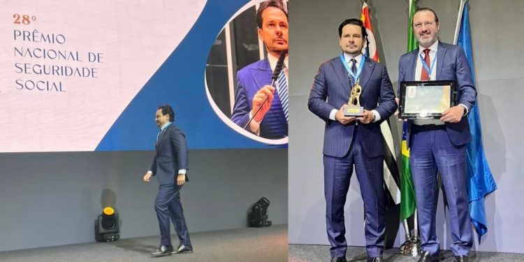 Capitão Alberto Neto ganha prêmio nacional e assume protagonismo na modernização da Previdência brasileira