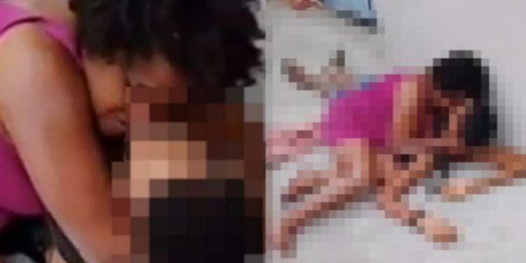 Vídeo forte: mulher se arrepende depois que mat0u o marido e chora no c0rpo dele