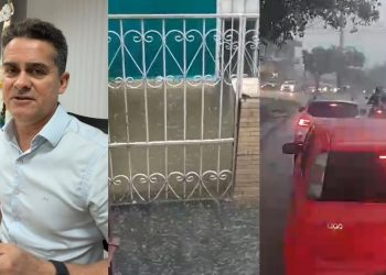 Vídeo: David Almeida é criticado por alerta de chuva atrasado: ‘chegou depois  de alagar a casa’