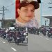 Vídeo: motoqueiros fazem cortejo no sepultamento de moto Uber m0rto em Manaus