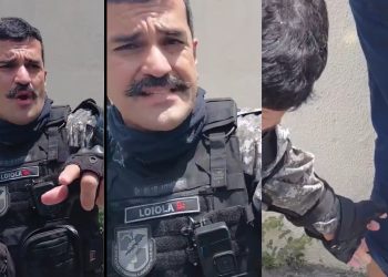 Motoqueiro por aplicativo sem placa e de tornozeleira é pego por PM em Manaus