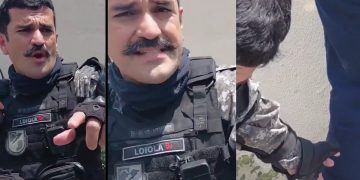 Motoqueiro por aplicativo sem placa e de tornozeleira é pego por PM em Manaus