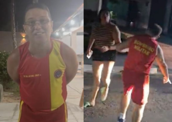 Vídeo: Tenente dos bombeiros que chamou o povo da ZL de ‘sujismundo’ agr1de moradora do Forest Hill