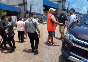 Vídeo: Discussão entre vereador e empresário por suposto cal0te viraliza em Manacapuru