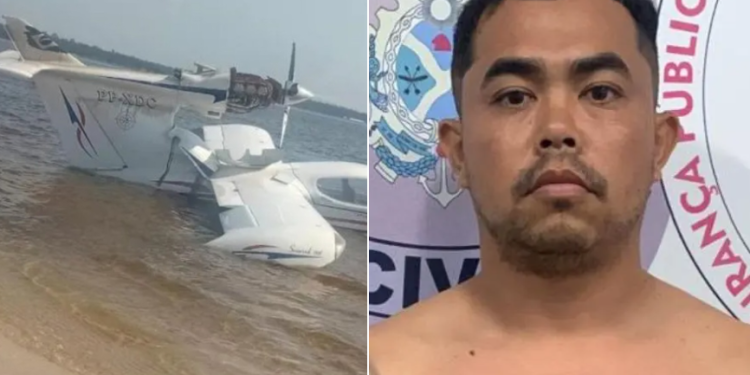 Piloto resgatado após qu3da de avião no AM já foi pr3s0 por transportar dr0ga avaliada em R$ 2 milhões
