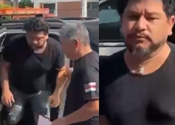 Veja: Vereador Rosinaldo Bual chega ao 19º DIP empurrando repórteres e brav0 após pr1são