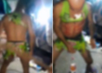 Vídeo: Traf1cant3 é hum1lhad0, t0rturad0 e obrigado a dançar em delegacia no Amazonas