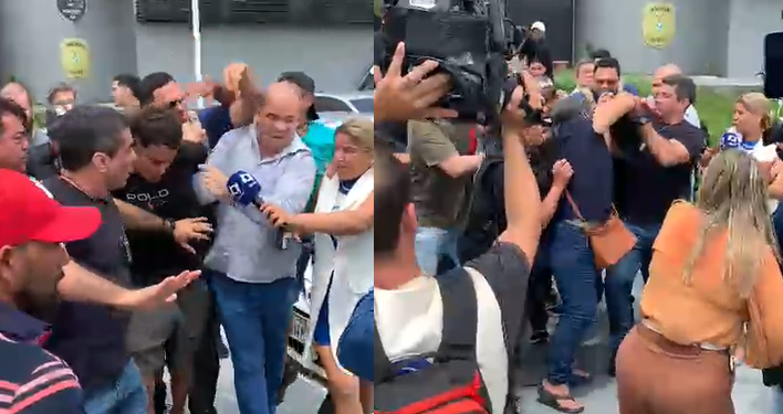 Vídeo: ‘D3sgraçad0’, grita família de motorista de app ass@ssinad0 para suspeit0 pr3s0 em Manaus
